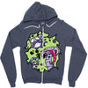 rocket fail Zipper Hoodie