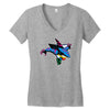 san jose street sharks Women's V-Neck T-Shirt