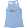 waking dead Racerback Tank