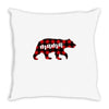 mama christmas bear Throw Pillow
