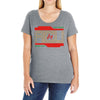 isla nublar acu Ladies Curvy T-Shirt