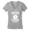 Natural 1   Orc White Edition Women's V-Neck T-Shirt