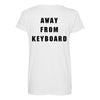 Afk Away From Keyboard Maternity Scoop Neck T-shirt