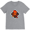 3d skull squad V-Neck Tee