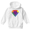 Rainbow LGBT Diamond Youth Hoodie