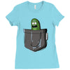 i'm in a pocket Ladies Fitted T-Shirt