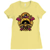 saucer crest Ladies Fitted T-Shirt