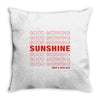 Good Morning Sunshine Throw Pillow