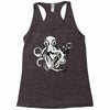 pirate octopus Racerback Tank