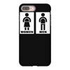 restroom sign sticker vinyl decal iPhone 8 Plus