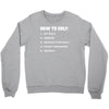 how to golf best trending Crewneck Sweatshirt