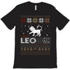 santa leo christmas ugly t shirts T-Shirt
