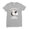 professional cage fighter Ladies Fitted T-Shirt