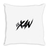 lil xan diego leanos black Throw Pillow