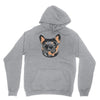 blue and tan frenchie Unisex Hoodie