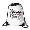 Blessed to be Called Granny Drawstring Bags