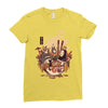 Popular Ramen Ladies Fitted T-Shirt