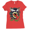 venom splatter Ladies Fitted T-Shirt