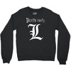 death note manga fumetti comics Crewneck Sweatshirt