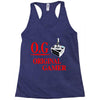 old school gamer Racerback Tank
