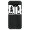 restroom sign sticker vinyl decal Samsung Galaxy S8