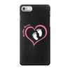 Baby Girl with Heart Any Name Customized iPhone 7 Case