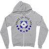 proud coastie dad Zipper Hoodie