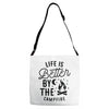 life is better by the camp fire (2) Adjustable Strap Totes