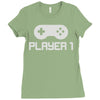 player 1 Ladies Fitted T-Shirt
