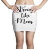 strong like mom Mini Skirts