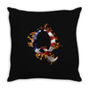 American Flag Q Throw Pillow