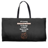 loving halloween is right Weekender Totes
