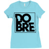 dobre brothers logo Ladies Fitted T-Shirt