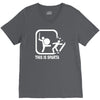 this is sparta funny  film V-Neck Tee
