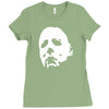 halloween mask Ladies Fitted T-Shirt