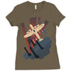bomb deco Ladies Fitted T-Shirt