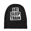 v5 eat sleep train Baby Beanies
