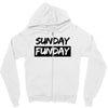 sunday funday t shirt funny jersey shore football Zipper Hoodie