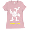 volleyball style sport funny gift present outdoor Ladies Fitted T-Shirt