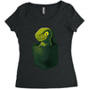 pocket raptor Women's Triblend Scoop T-shirt