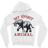 my spirit animal Zipper Hoodie