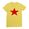 red star army Ladies Fitted T-Shirt