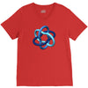 imu logo wt V-Neck Tee