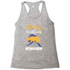 alaska is calling and i must go Racerback Tank