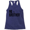 number one brother Racerback Tank