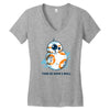 this is how i roll Women's V-Neck T-Shirt