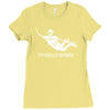 totally board skateboard Ladies Fitted T-Shirt