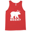 new bear deer beer funny Tank Top