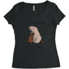 dam Women's Triblend Scoop T-shirt