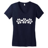 dad doggie Women's V-Neck T-Shirt